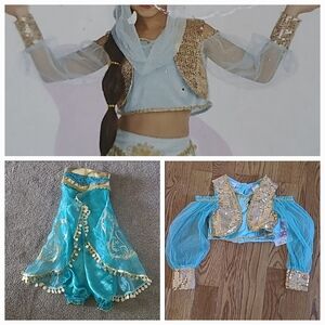 NWT Princess Dress-up Top/Used Pants
